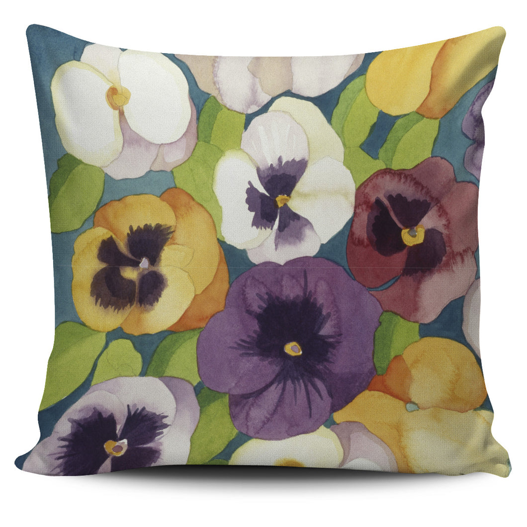 Mary Russell Botanical Art - Summer Pansies