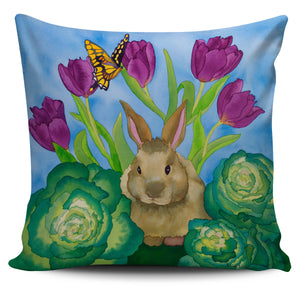 Carissa Luminess Wildlife and Flowers - Bunny with Cabbage