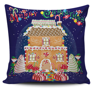 Lisa Powel Braun Christmas Art - Xmas Gingerbread House