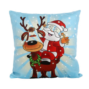 Christmas Theme Throw Pillow Cover
