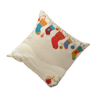 Christmas Stockings Throw Pillow Cover $5 Special