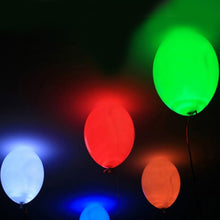 15pcs 12'' LED Light Ball Latex Multicolor Helium Party Balloons