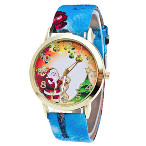 Christmas Tree & Santa Analog Quartz Watches
