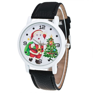 Christmas Tree & Santa Analog Quartz Watches