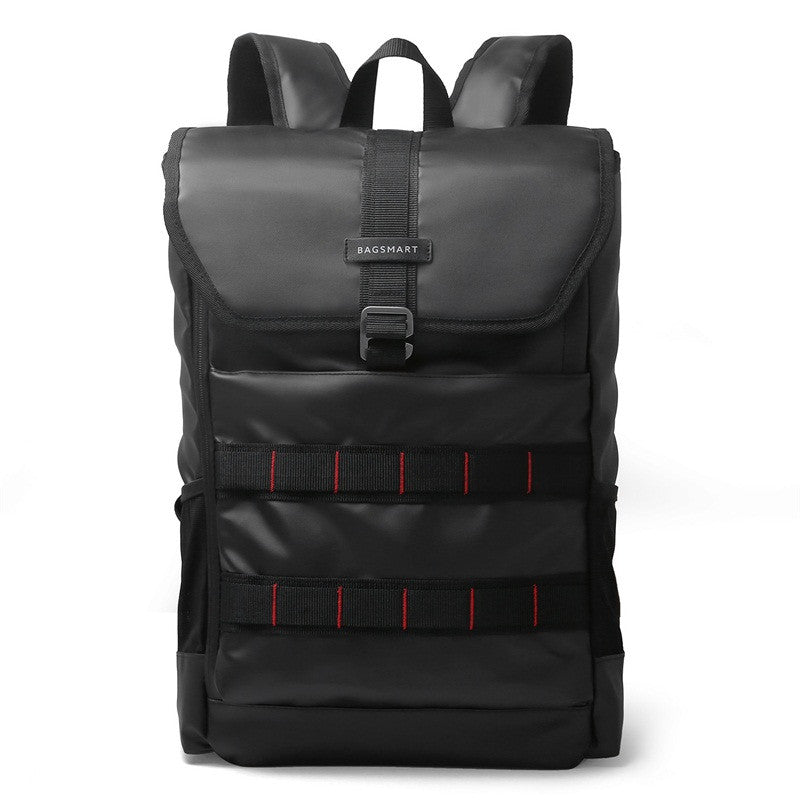 BAGSMART New Men Laptop Backpack 15.6 Inch Laptop Bag Travel Rucksack Waterproof Oxford School Backpacks For Teenagers