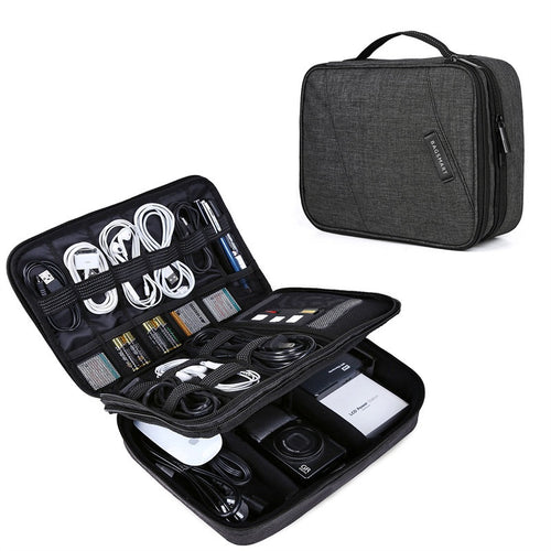 BAGSMART Travel Accessories Bags Date Cable Digital Finishing Bag Data Charger Wire Bag Mp3 Earphones Usb Flash Drive Bag