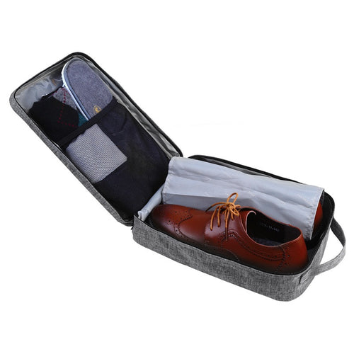 Portable Travel Shoe Bags with Zipper Closure Gym Sport Shoe Tote Bags