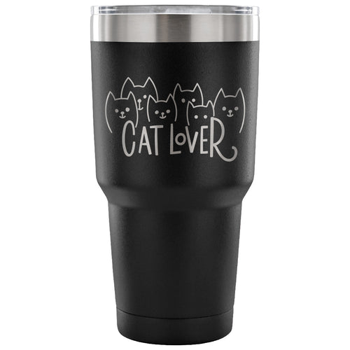 Cat Lover 30 oz Tumbler - Travel Cup, Coffee Mug