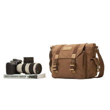 BAGSMART Canvas Camera Bag Shockproof Case DSLR Travel Padded Box Handbag Shoulder Bag