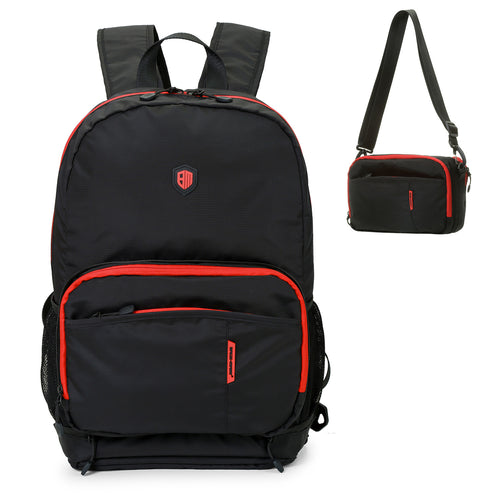 BAGMART  Waterproof Nylon Backpacks  Travel Foldable Backpacks Shoulder  School Bags for Men